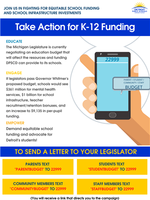 Take Action for K-12 Funding!